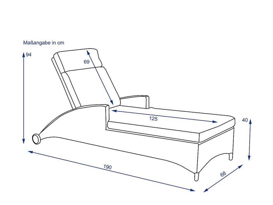 SANSIBAR Gartenliege Sansibar Wyk | Liegen