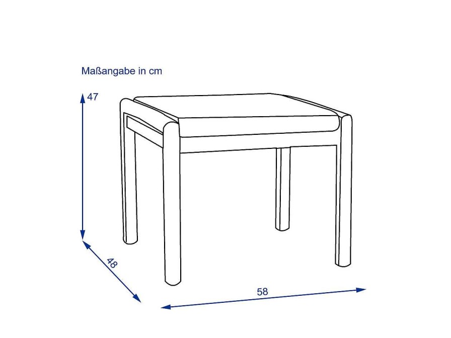 SANSIBAR Gartenhocker Sansibar Witsum | Gartenhocker