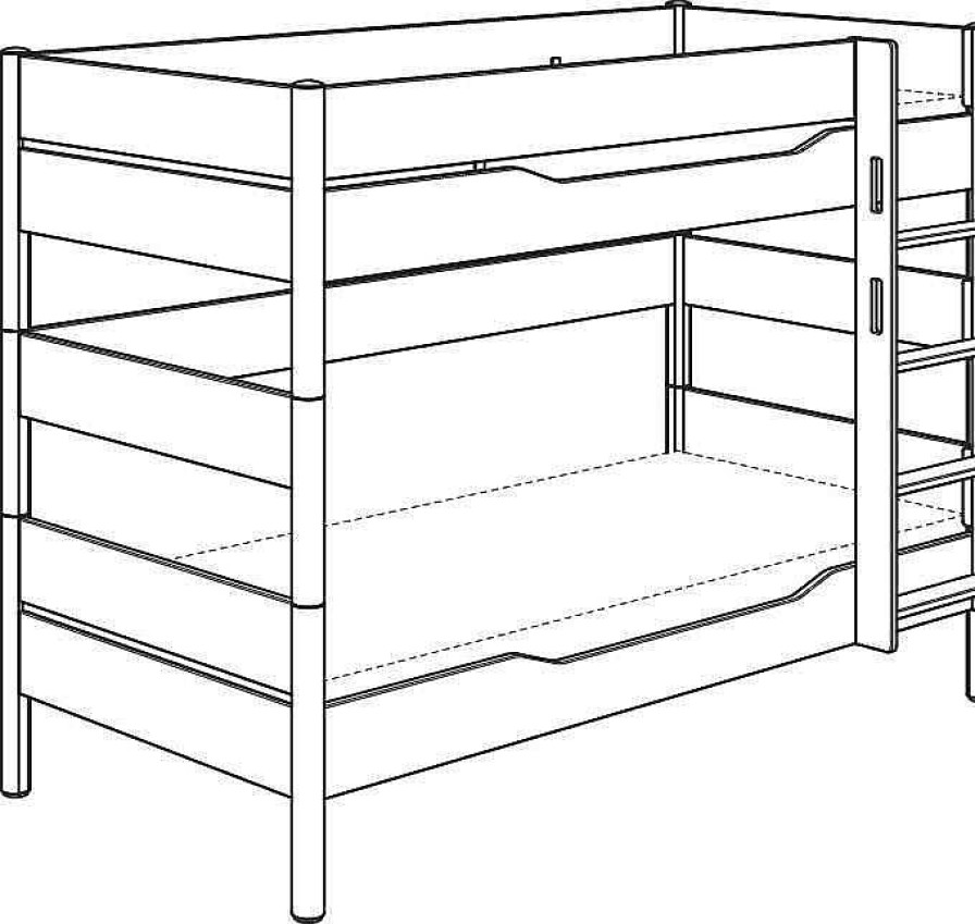 PAIDI Etagenbett Ylvie Paidi | Hoch- Und Spielbetten