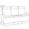 SANSIBAR Gartensofa Sansibar 3-Sitzer Wyk | Gartenserien