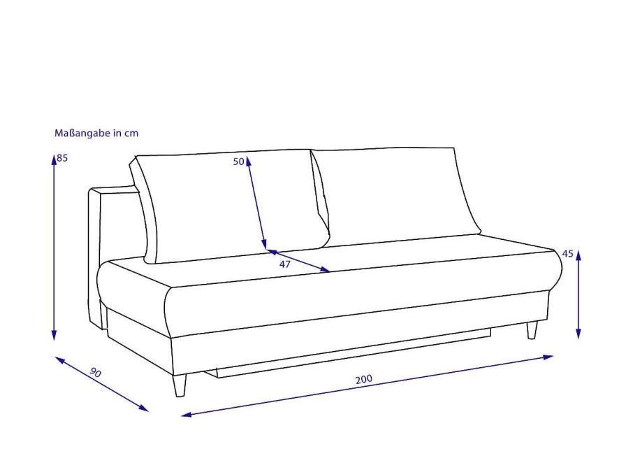 HARPER Schlafsofa Harper Gela | Schlafsofas