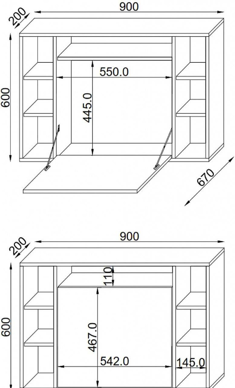 VCM Laptop-Tisch Wandila | Laptop- Und Computertische