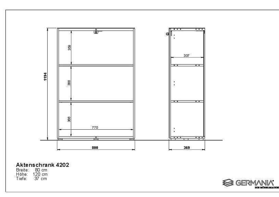 HARPER Buroschrank Harper Genua | Buroschranke