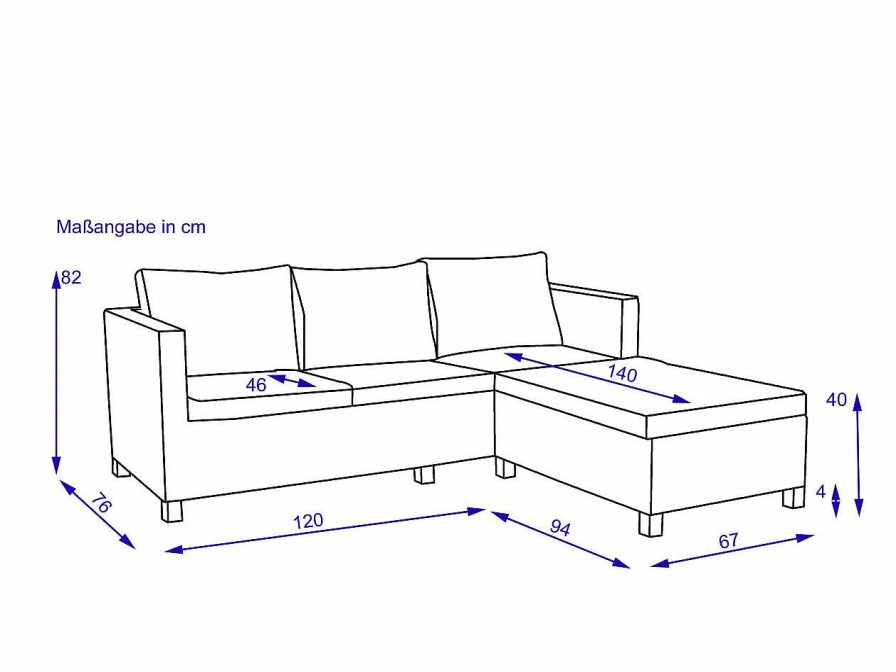 outdoor Loungeecke Outdoor Libero | Loungemobel