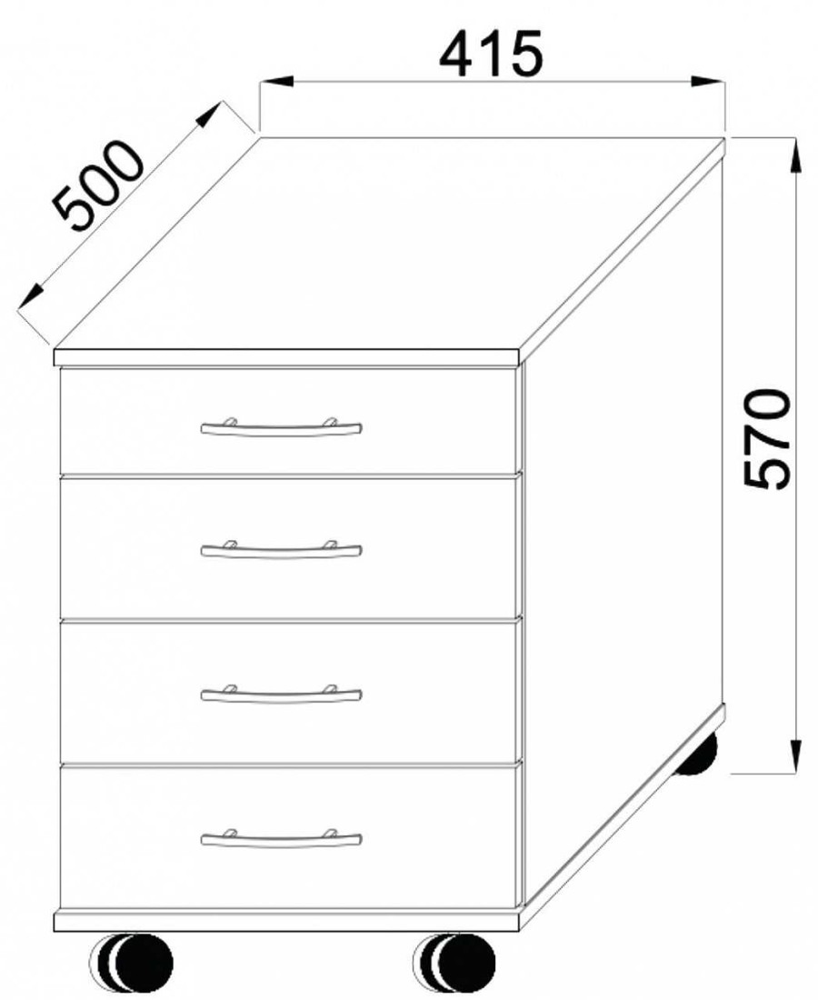 VCM Rollcontainer Lona Mini | Container