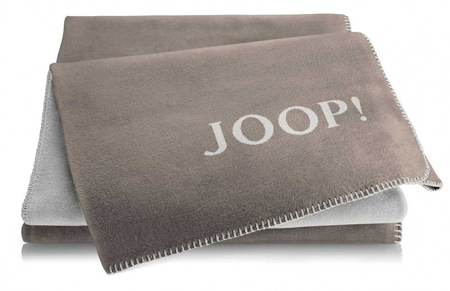 JOOP! Wohndecke Joop! Taupe-Rauch | Decken