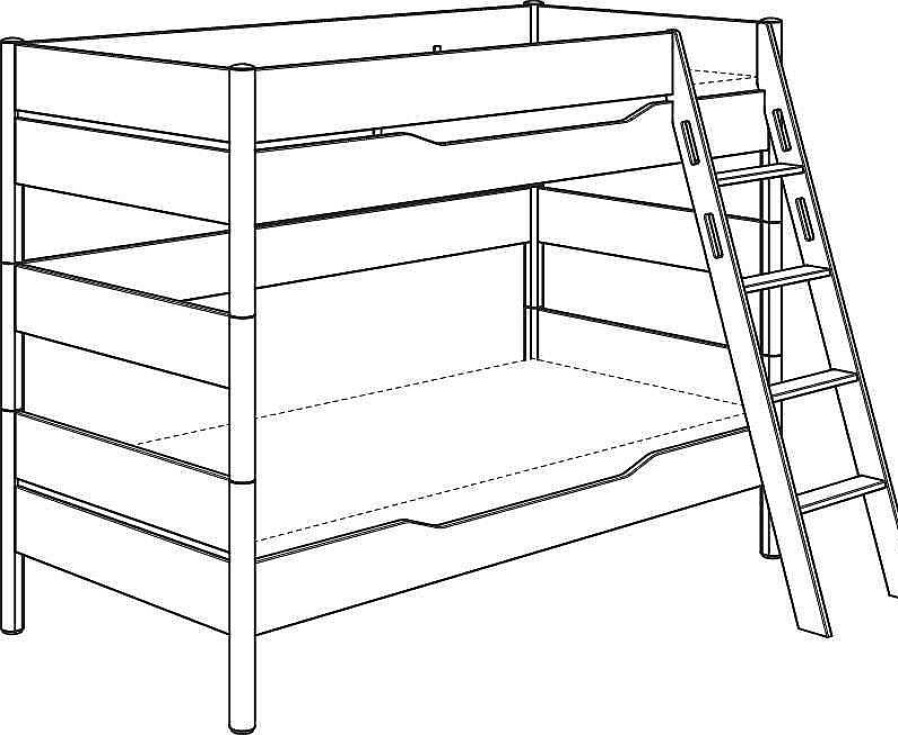 PAIDI Etagenbett Ylvie Paidi | Hoch- Und Spielbetten