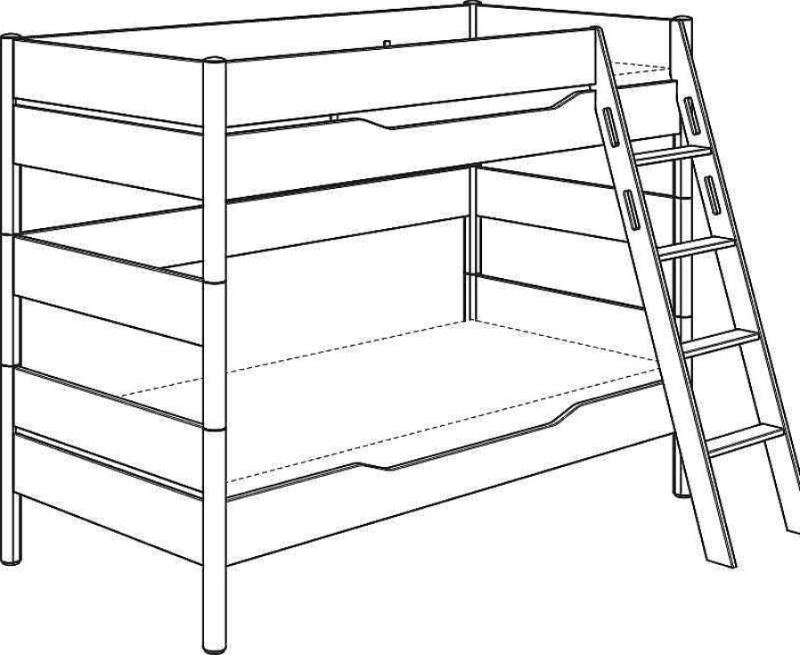 PAIDI Etagenbett Ylvie Paidi | Etagen- Und Hochbetten