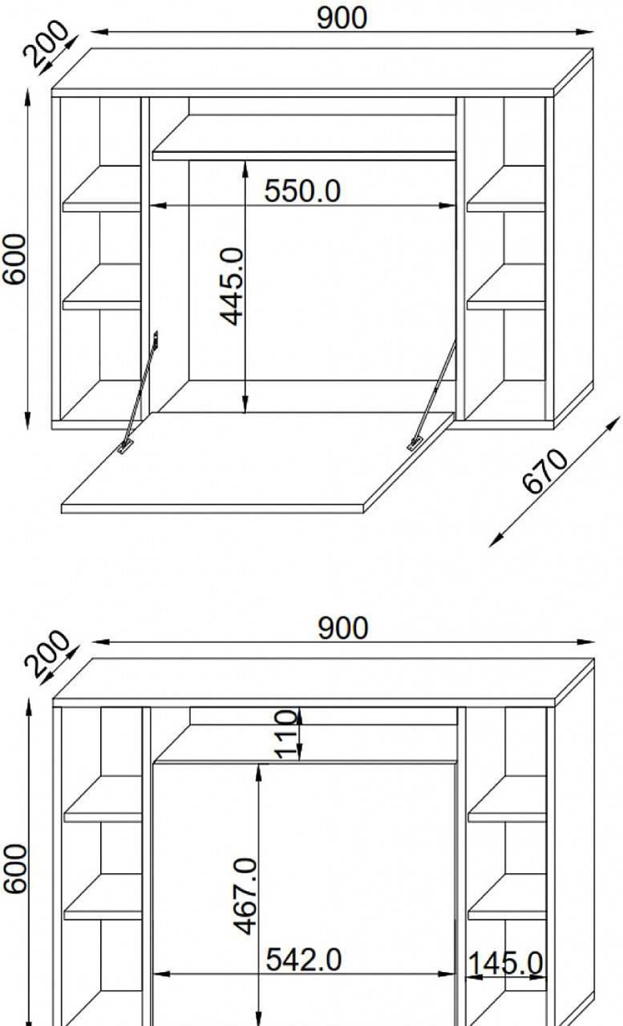 VCM Laptop-Tisch Wandila | Laptop- Und Computertische