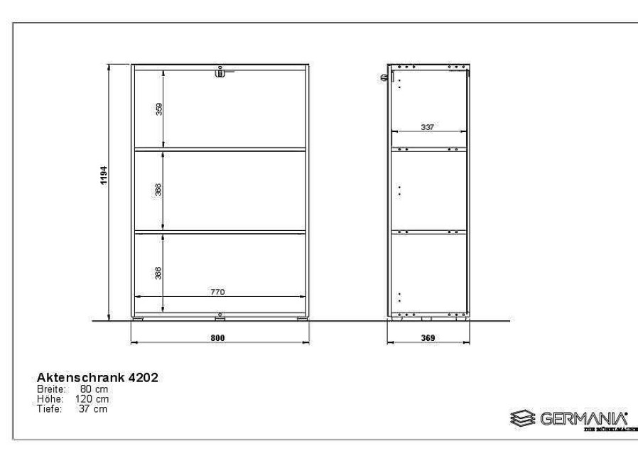 HARPER Buroschrank Harper Genua | Buroschranke