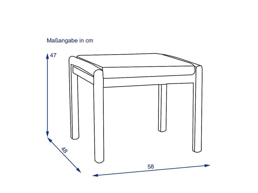 SANSIBAR Gartenhocker Sansibar Witsum | Gartenhocker