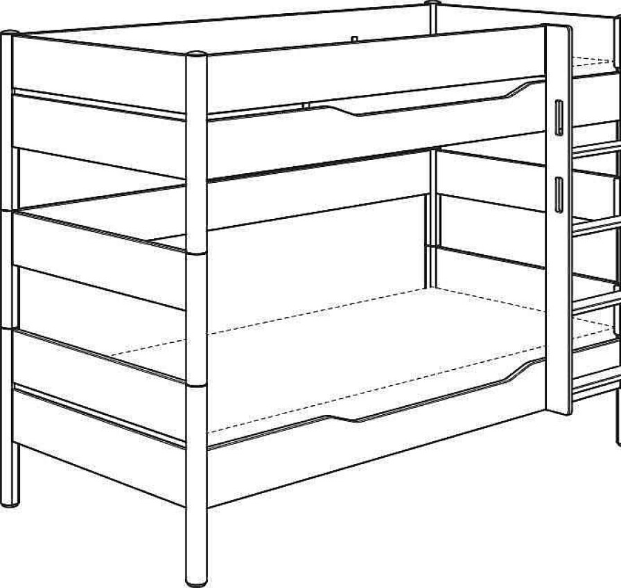 PAIDI Etagenbett Ylvie Paidi | Etagen- Und Hochbetten