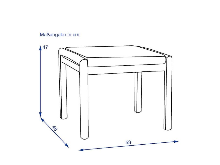 SANSIBAR Gartenhocker Sansibar Witsum | Gartenserien