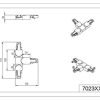 TRIO-Leuchten T-Verbinder Duoline | Zubehor